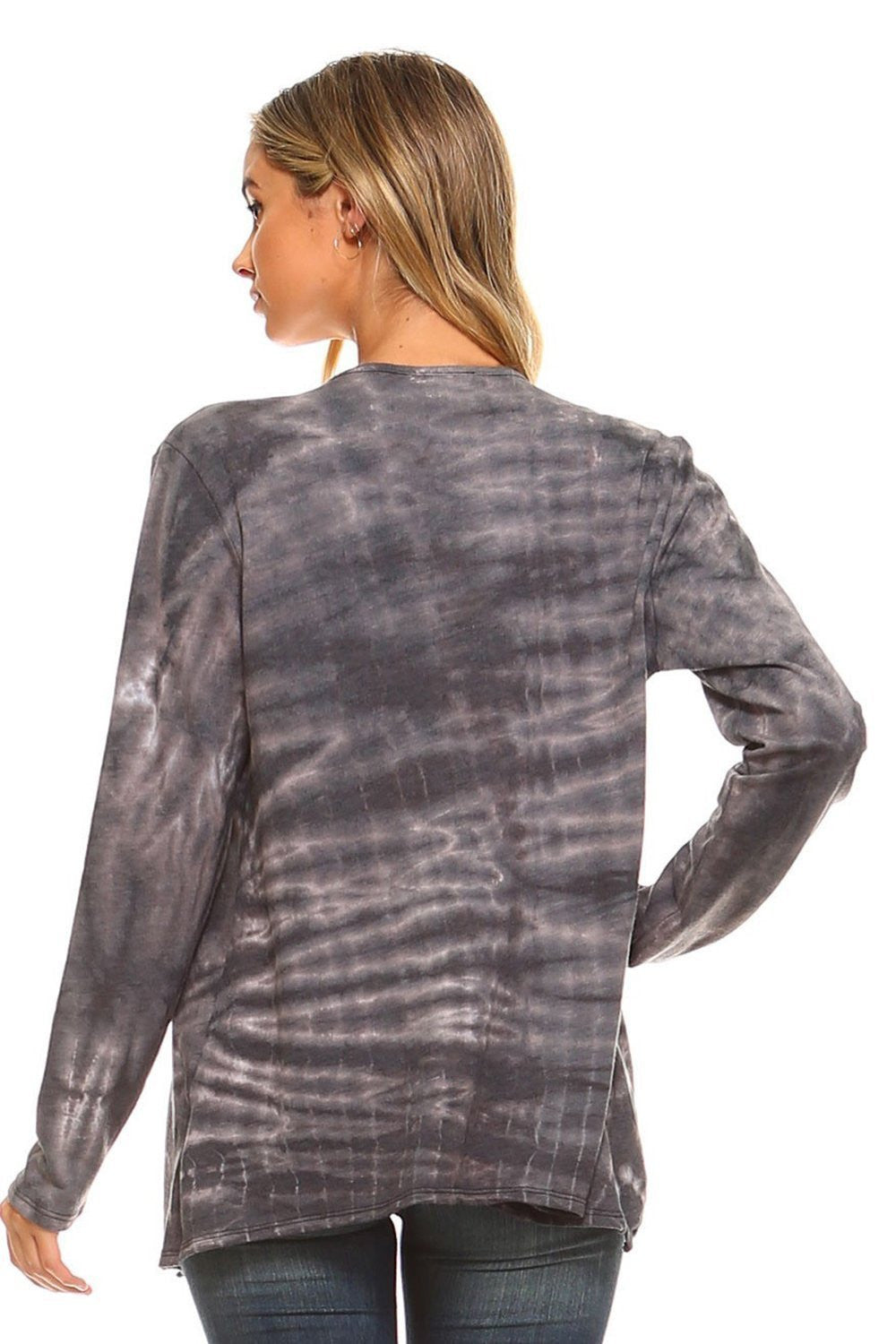 Women's Tie Dye Cardigan Long Sleeve Cardigan Jacket