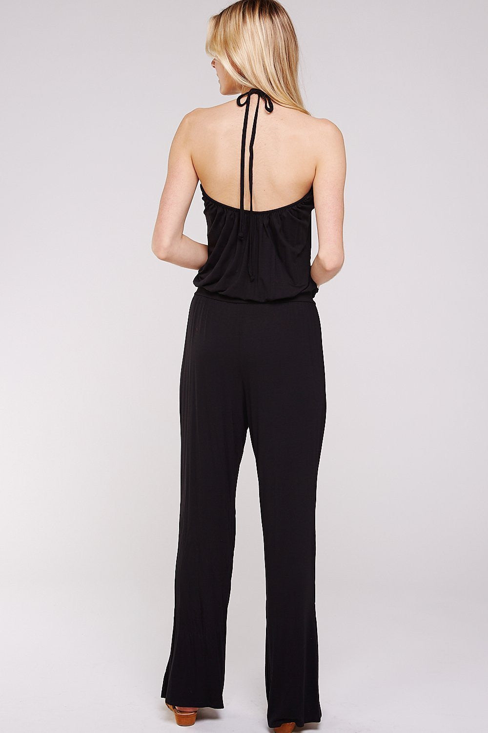 Women's Jumpsuits with Black Rayon Modal Classic