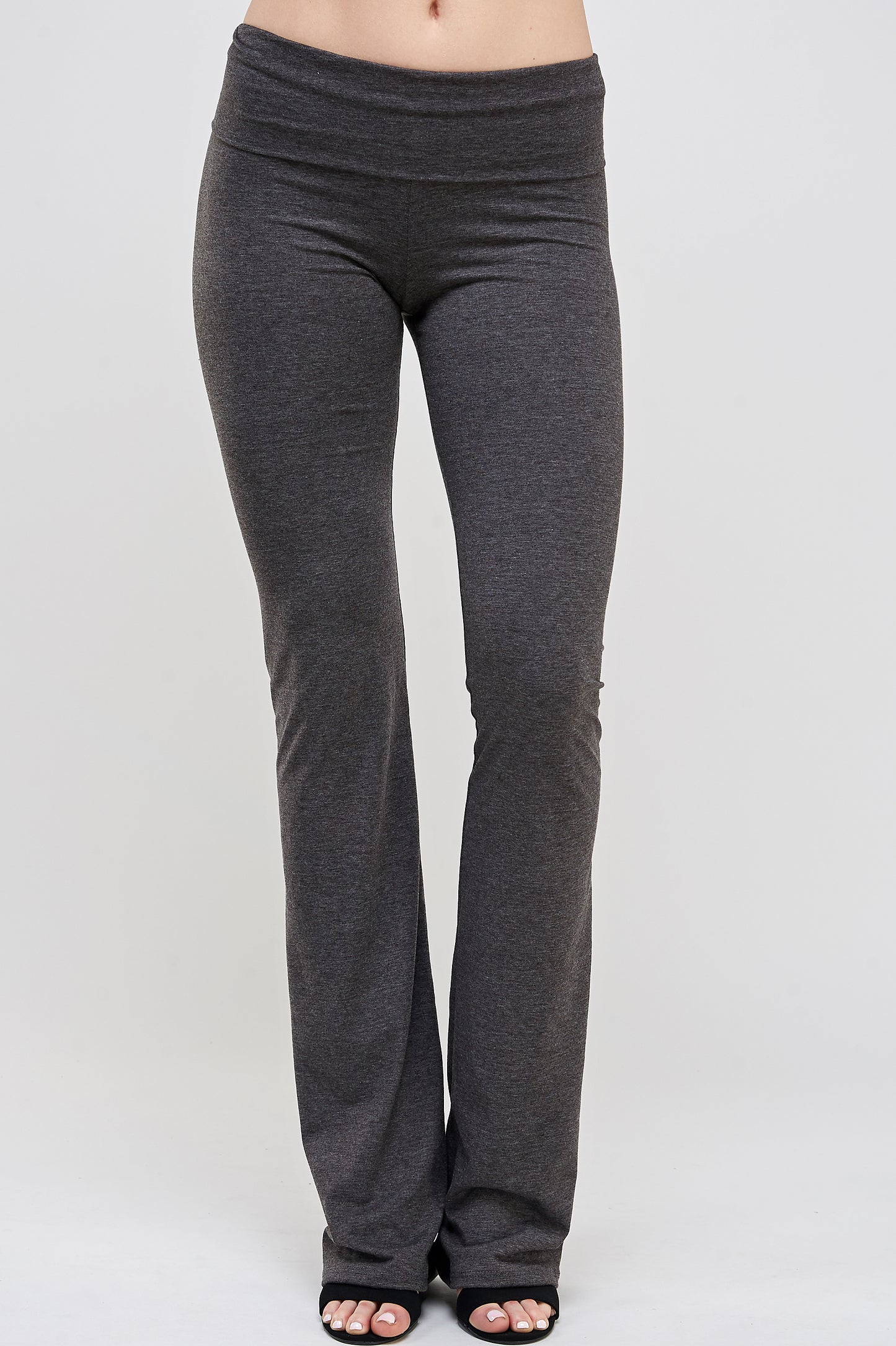 Cotton Straight Legs Yoga Pants For Women