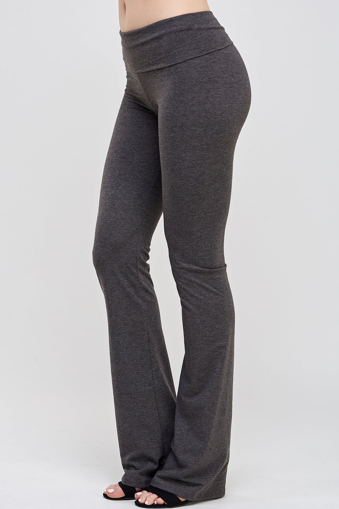 Cotton Straight Legs Yoga Pants For Women
