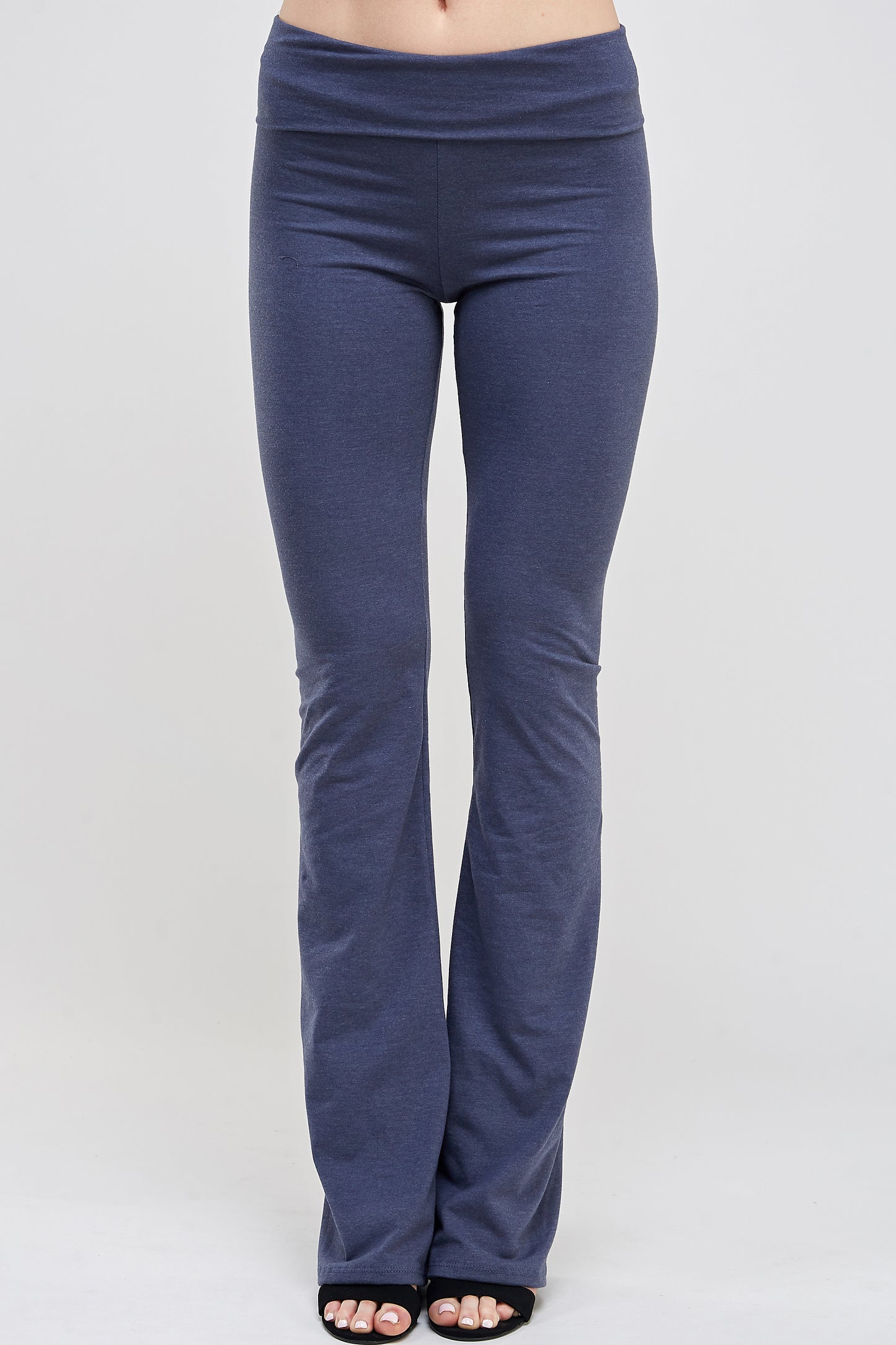 Cotton Straight Legs Yoga Pants For Women
