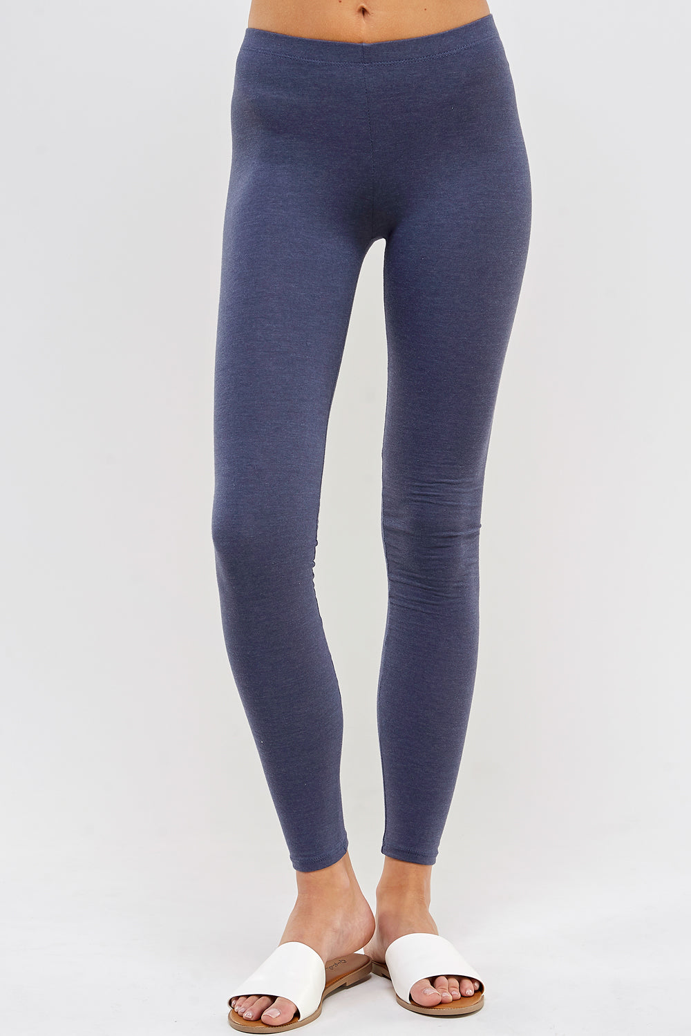 Women's Leggings - Urban X Solid Basic Cotton Pants