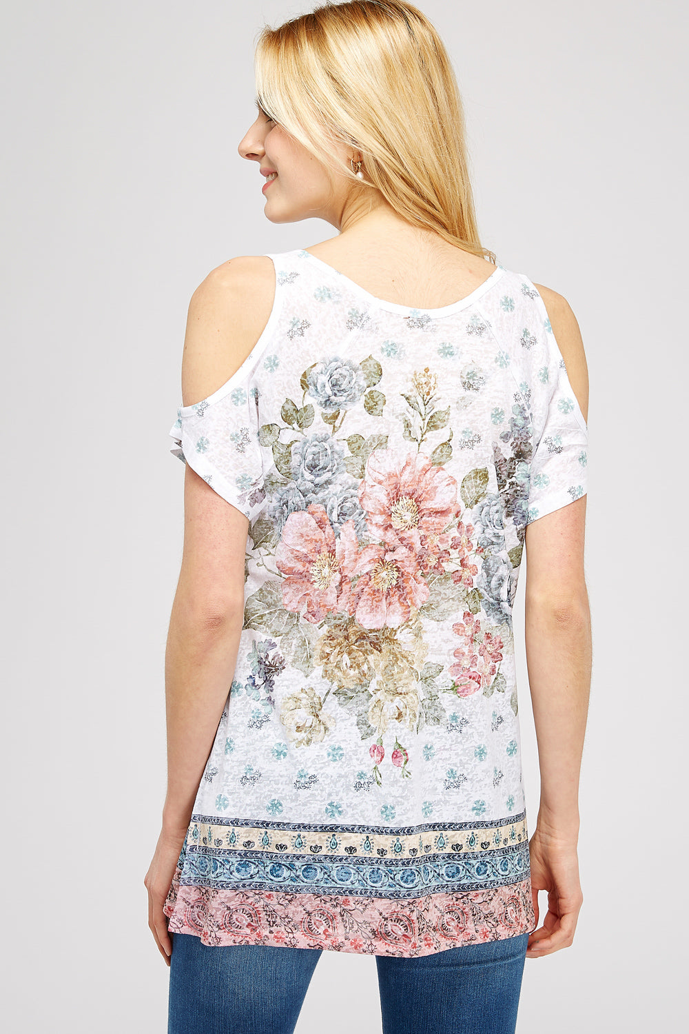Floral Sublimated Tunic top