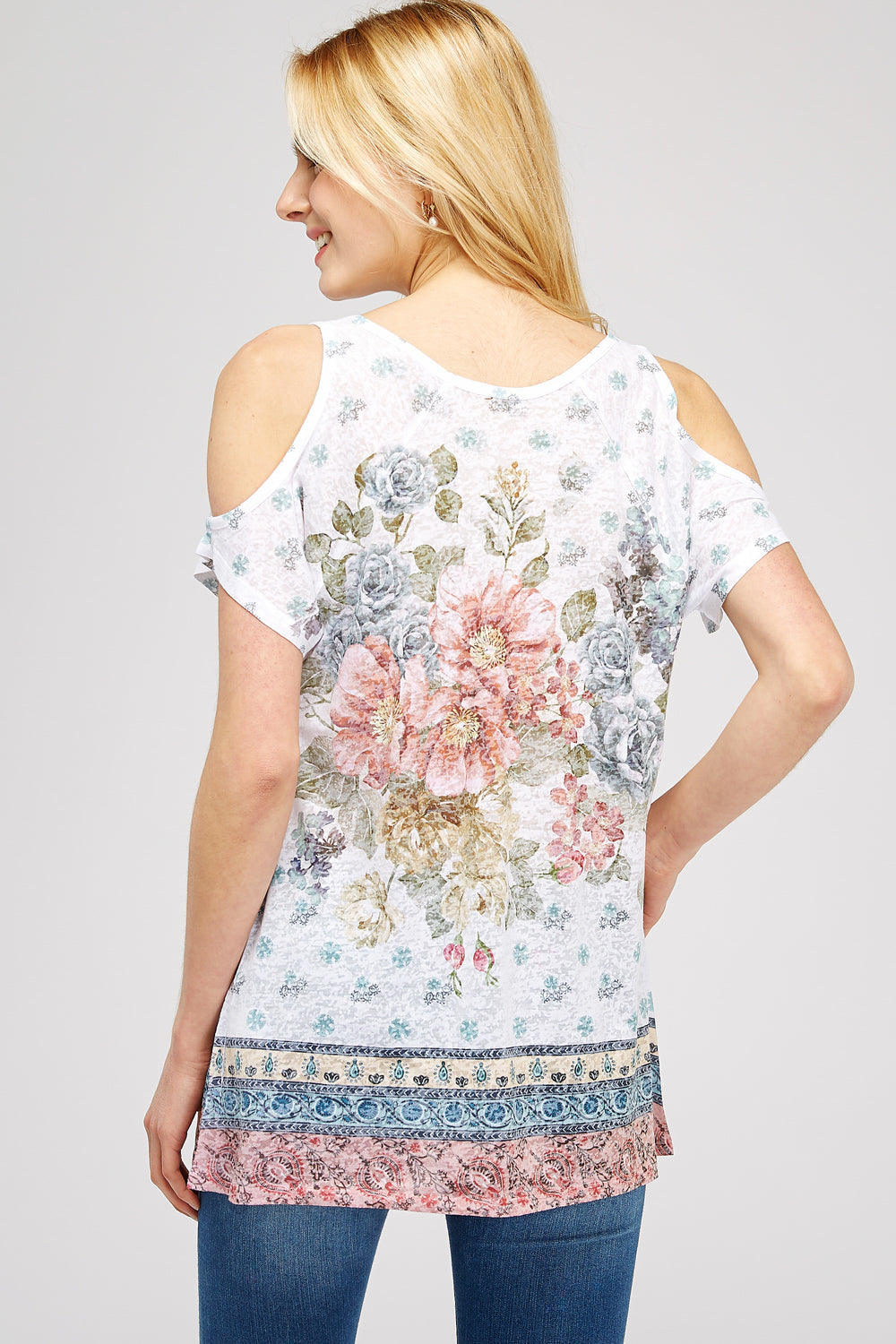 Floral Sublimated Tunic top