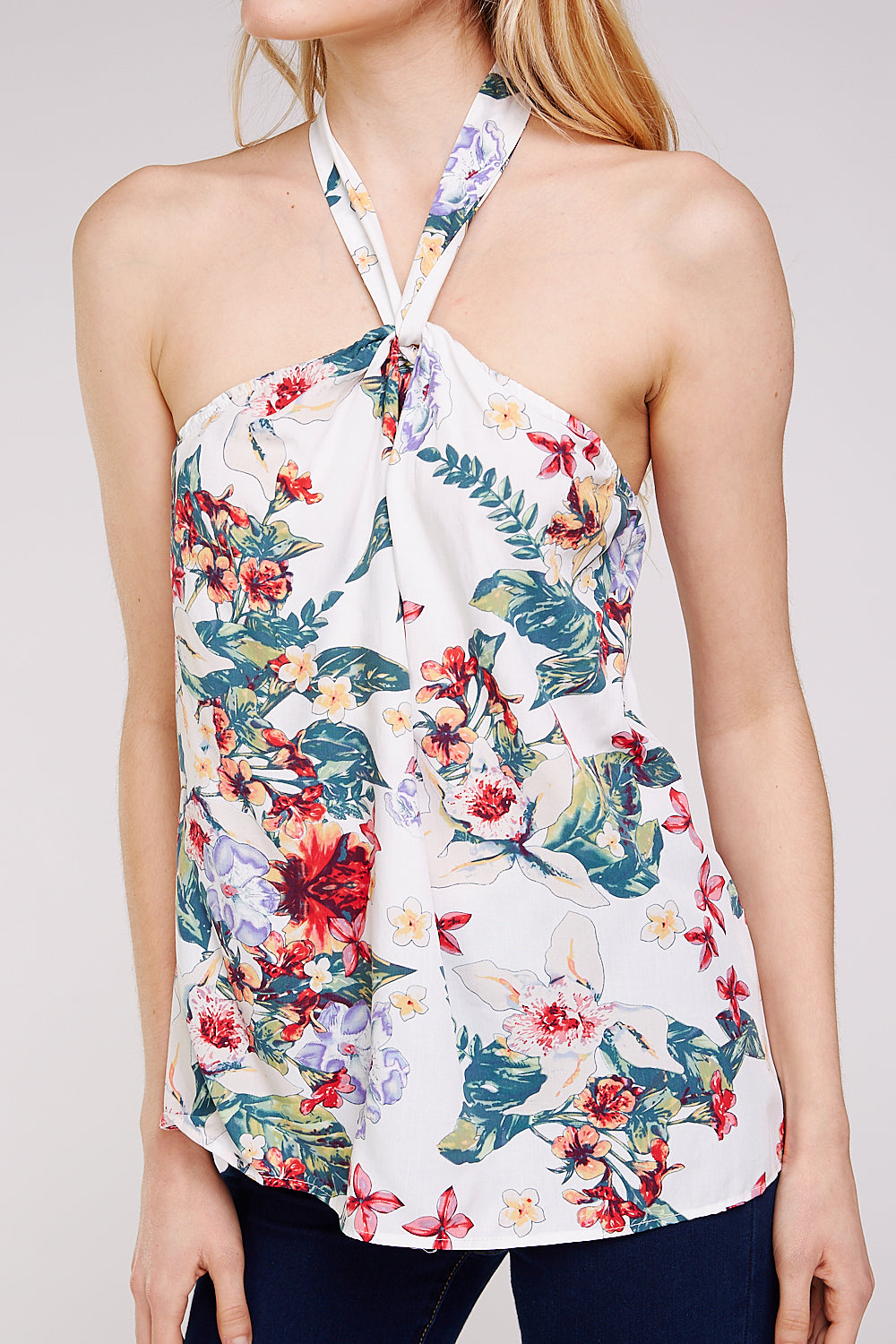 Halter Top with Open back