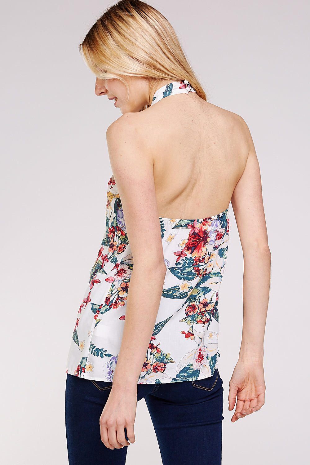 Halter Top with Open back