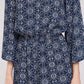 Floral Bell Sleeve Women's Romper