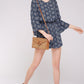 Floral Bell Sleeve Women's Romper