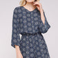 Floral Bell Sleeve Women's Romper