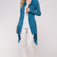 Soft Mineral washed Long sleeve Thermal Tunic Outerwear/Button down Coll