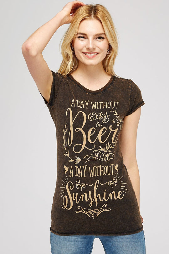 Short Sleeve Crew Neck With Classic Graphic Tee