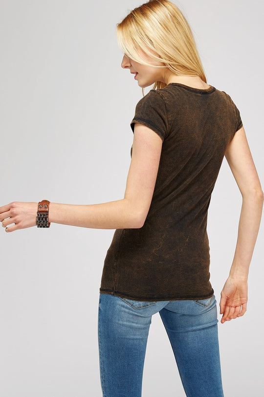 Short Sleeve Crew Neck With Classic Graphic Tee