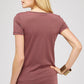 V-Neck Burnout Washed Elephant Arrow With Graphic Pee