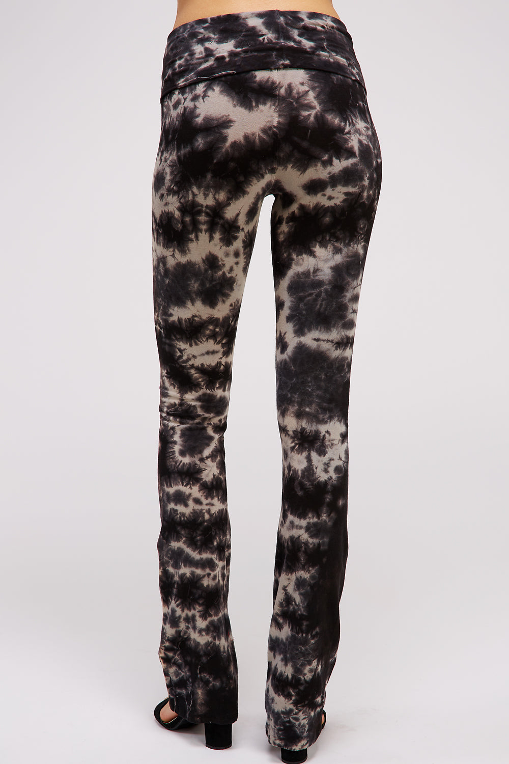 Tie Dye Yoga Pants - Chic Cotton w/ Elegant Crystal Cloud Tie Dye
