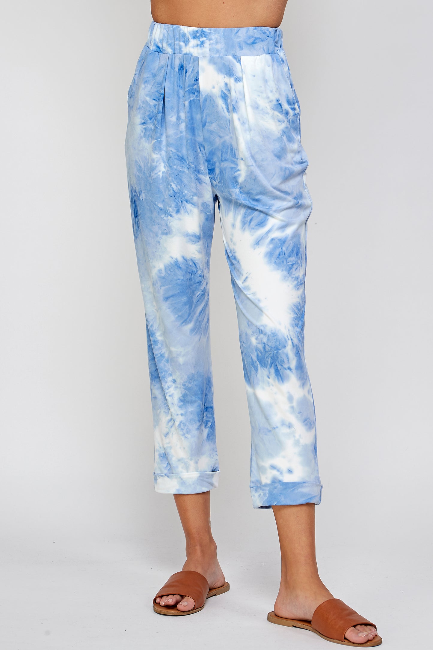 Tie Dye Pattern Harem Joggers