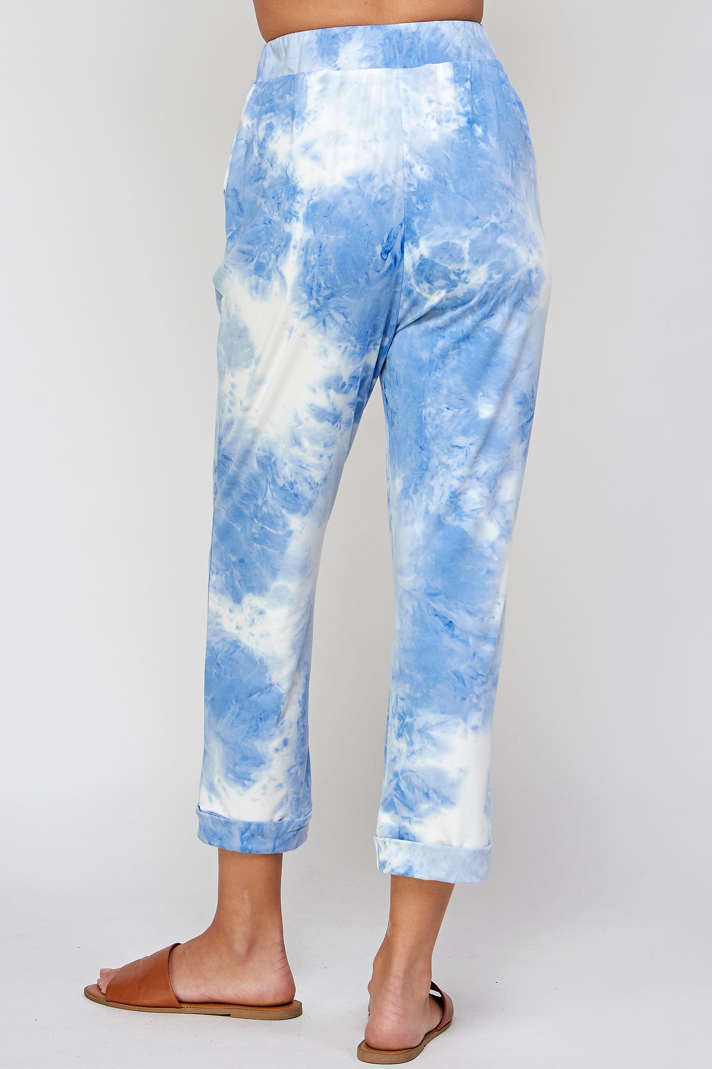 Tie Dye Pattern Harem Joggers
