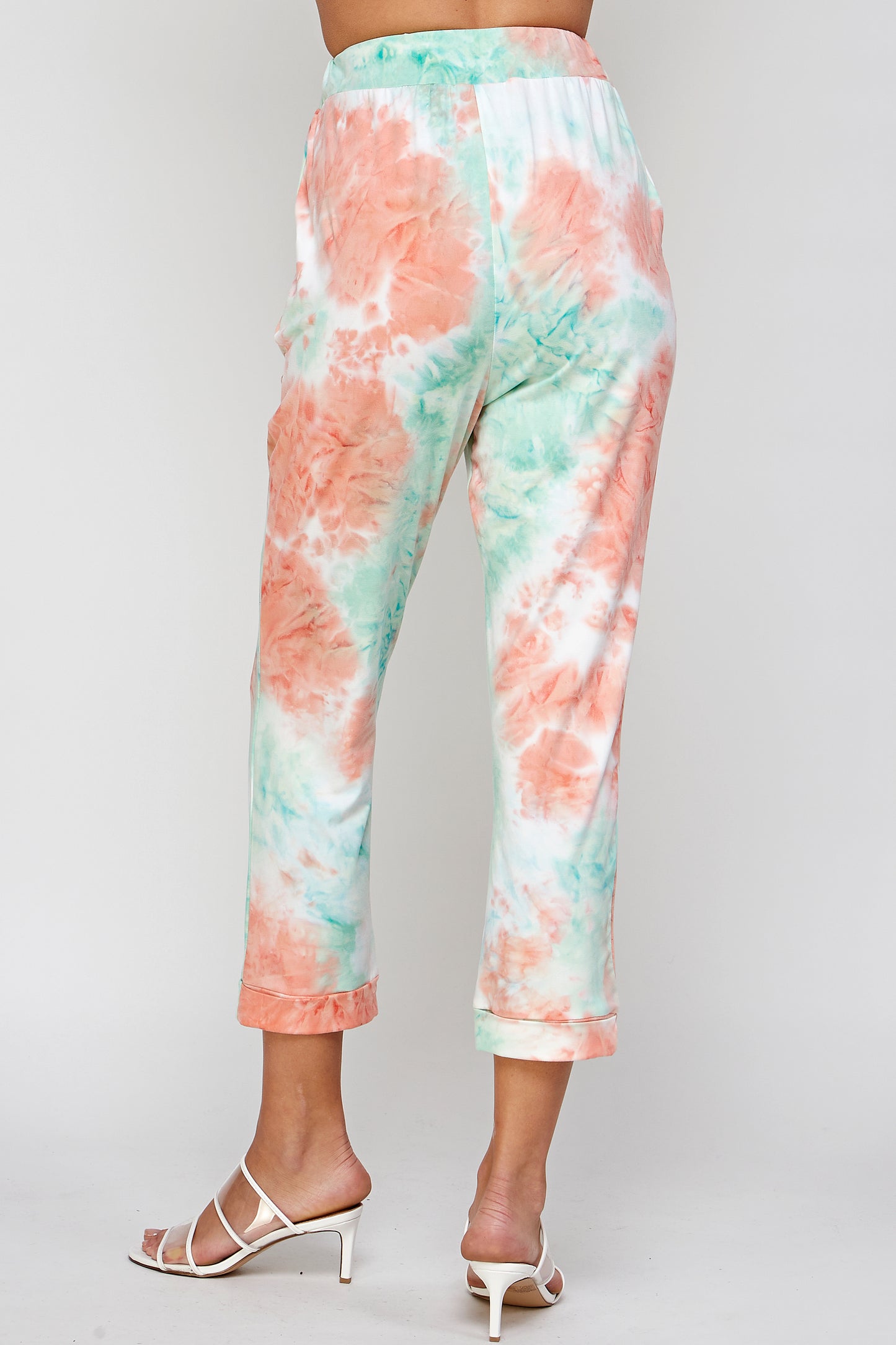 Tie Dye Pattern Harem Joggers