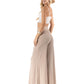 Slate Grey - High Waist Solid Palazzo Pants