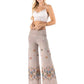 Regular & Plus Size Butterfly Print Palazzo Pants