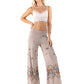 Regular & Plus Size Butterfly Print Palazzo Pants