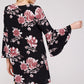 Tunic Dress with Flared Bell sleeves