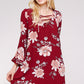 Tunic Dress with Flared Bell sleeves
