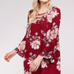 Tunic Dress with Flared Bell sleeves